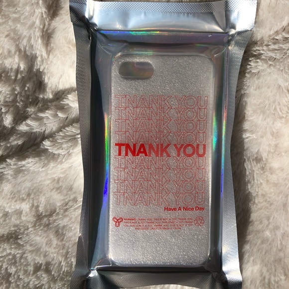 FREE ADD ON ✨Tna TNANK YOU iPhone 7/8 Case - Picture 2 of 4